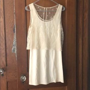 AE Size 8 white mini dress